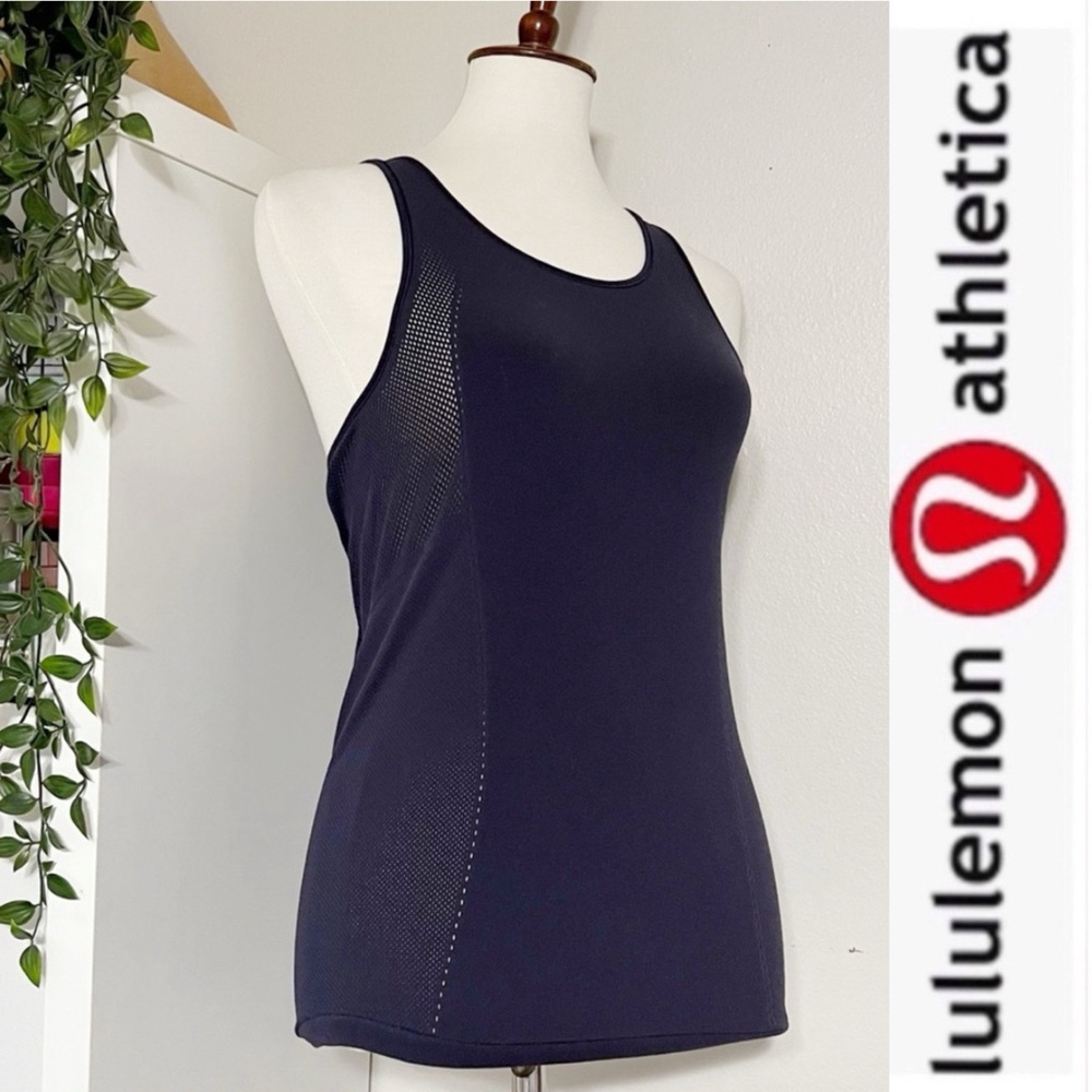 Lululemon Reveal Racerback Midnight Navy Size 6